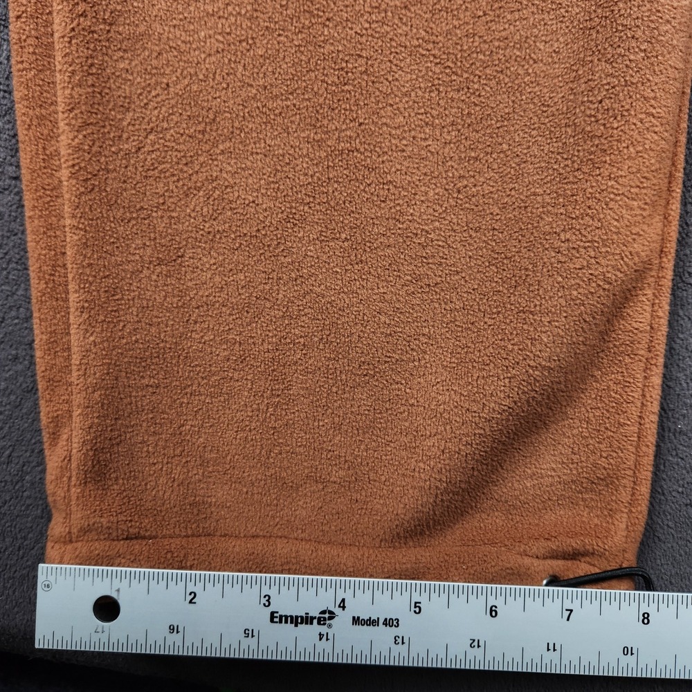 KAVU Pocatello Fleece Overalls Womens Large Brown Colorblock Outdoor Bibs - Picture 9 of 10